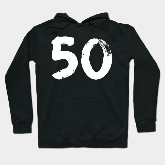 Number 50 Hoodie by Erena Samohai